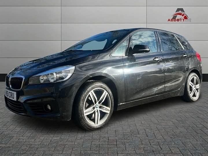 Black Used 2015 BMW 218 Sport Line Hatchback | £7,995 (Good price) - Image 1/4