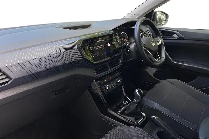Used VW T-Cross Black Edition 110 HP (80 kW) 2022 White SUV