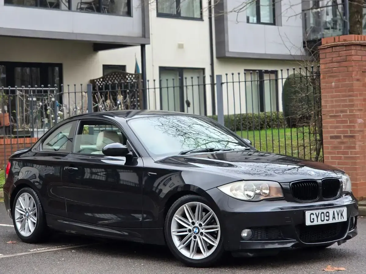 Used BMW 120 Coupé M Sport 2009 Black Coupe
