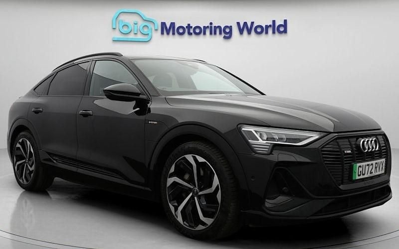 Used Audi e-tron Sportback Black Edition 230 kW (313 HP) 2022 Black SUV