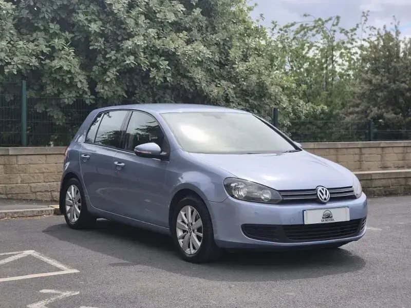 Used VW Golf VII Match 105 HP (77 kW) 2012 Blue Hatchback