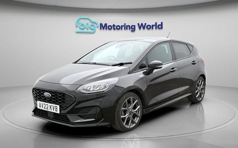 Used Ford Fiesta ST-Line 101 HP (74 kW) 2022 Black Hatchback