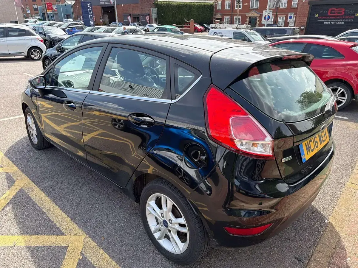 Used Ford Fiesta Zetec 2016 Black Hatchback