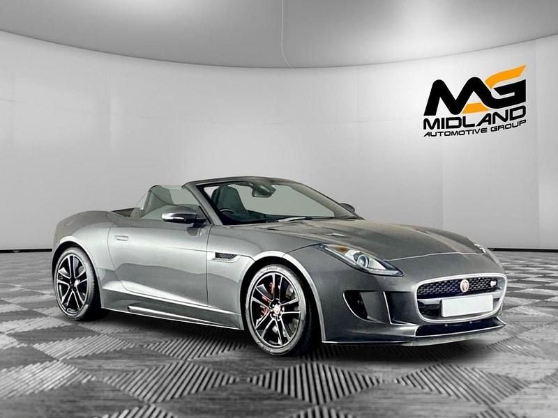 Grey Used 2016 Jaguar F-Type Supercharged Cabriolet | £27,990 (Fair price) - Image 1/4