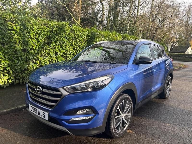 Used Hyundai Tucson GO! 177 HP (130 kW) 2018 Blue SUV