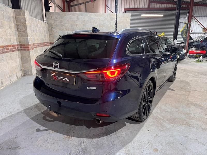 Used Mazda 6 Inclusive 175 HP (128 kW) 2017 Blue Estate