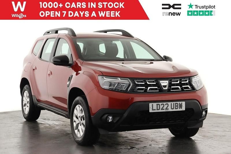 Red Used 2022 Dacia Duster Comfort SUV | £15,799 (Fair price) - Image 1/3