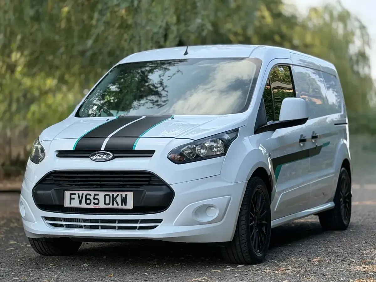 Used Ford Transit 95 HP (69 kW) 2015 White Van