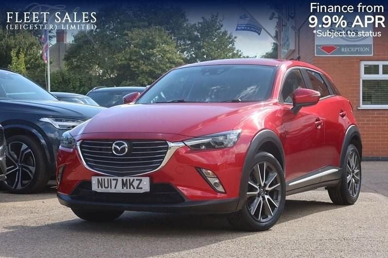 Red Used 2017 Mazda CX-3 Inclusive SUV | £6,990 (Fair price) - Image 1/1
