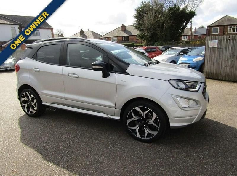 Used Ford Ecosport ST-Line 125 HP (91 kW) 2020 Silver SUV