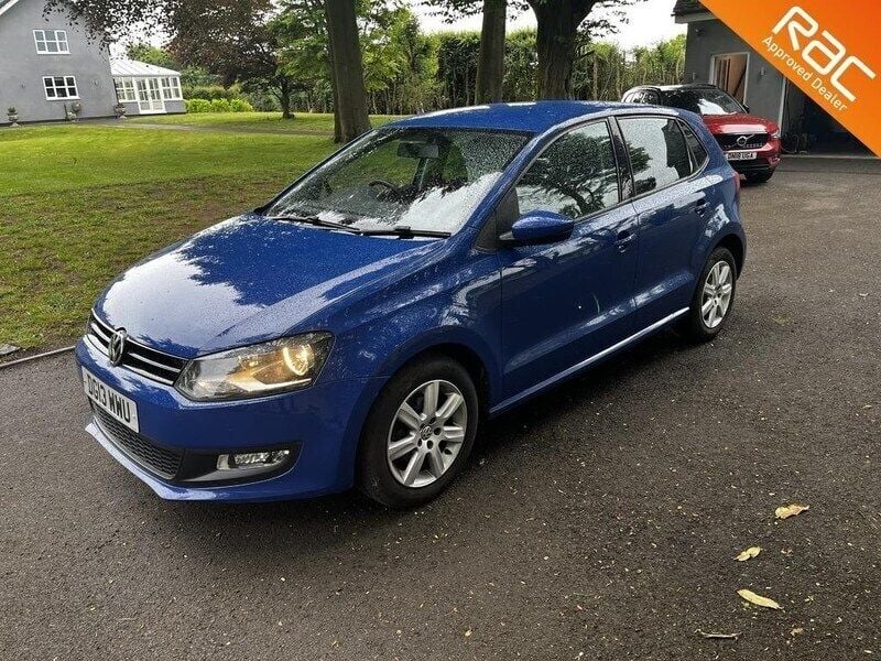 Blue Used 2013 VW Polo Match Hatchback | £5,999 (Good price) - Image 1/4