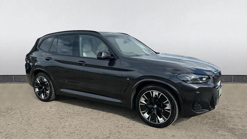 Grey Used 2022 BMW iX3 M Sport SUV | £27,777 (Expensive) - Image 1/3