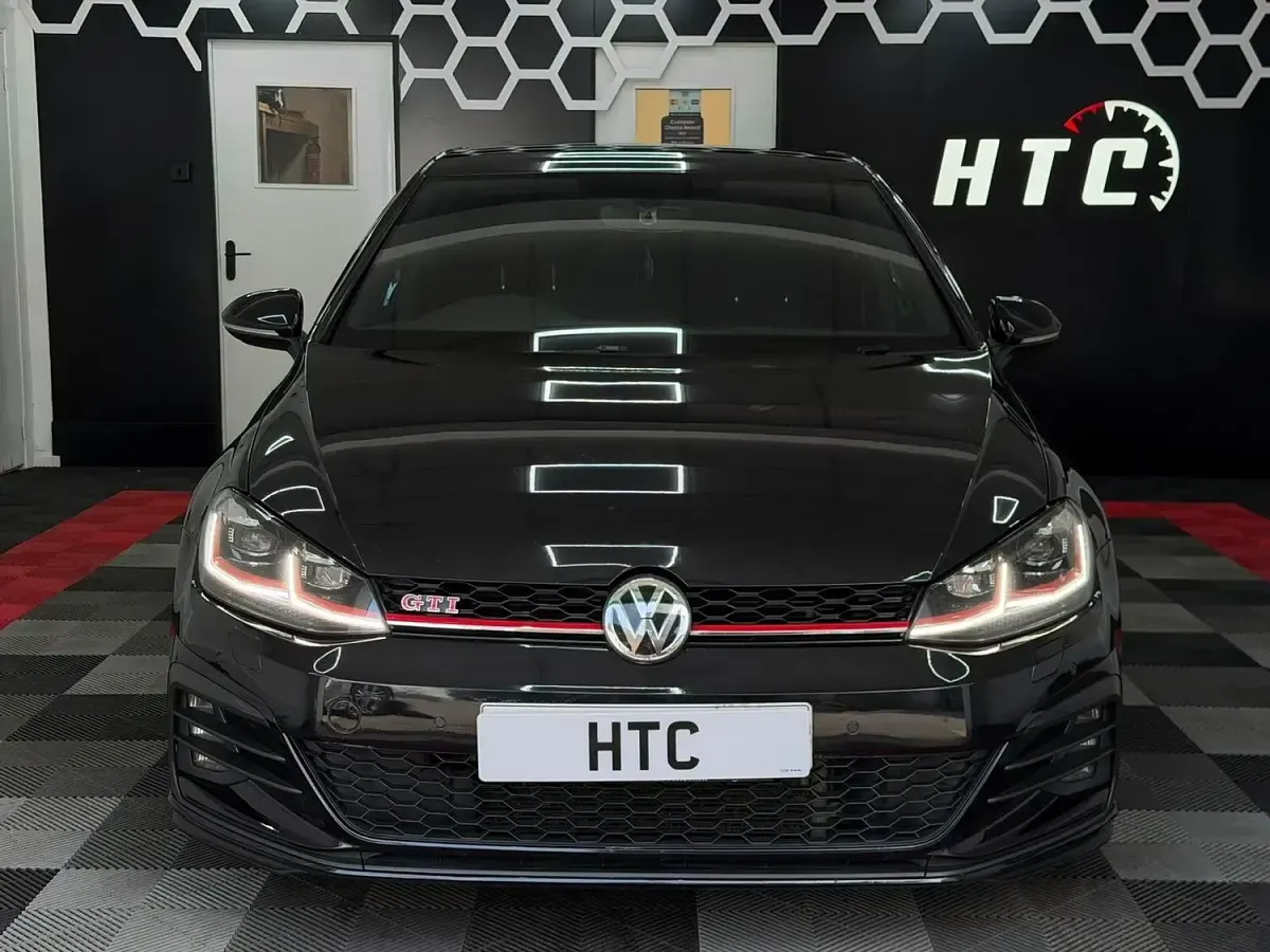 Used VW Golf VII GTI 2018 Black Hatchback