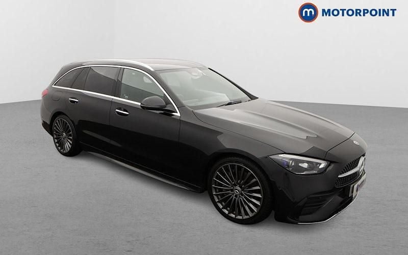 Used 2024 Mercedes C200 AMG Line Premium Estate | £23,699 (Super price) - Image 1/4