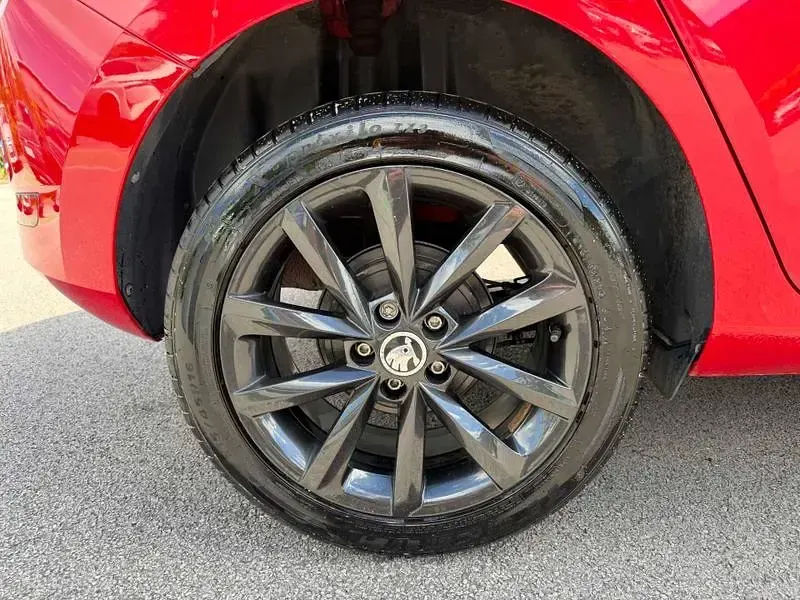 Used Skoda Fabia Colour Edition 2018 Red Hatchback