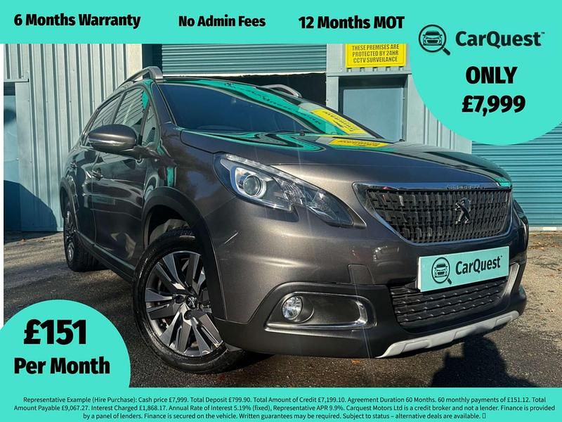 Used Peugeot 2008 Allure 2018 Grey SUV
