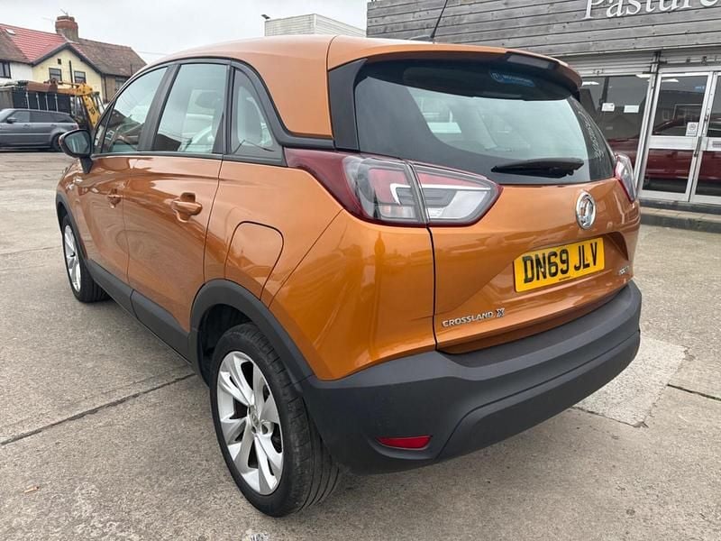 Used Vauxhall Crossland X S 110 HP (80 kW) 2019 Orange SUV