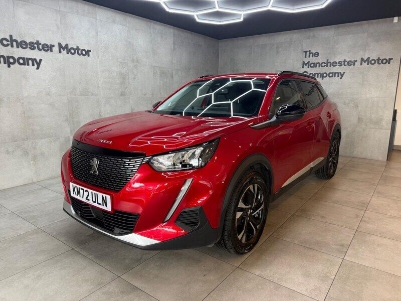 Red Used 2022 Peugeot 2008 Allure+ SUV | £13,330 (Good price) - Image 1/4
