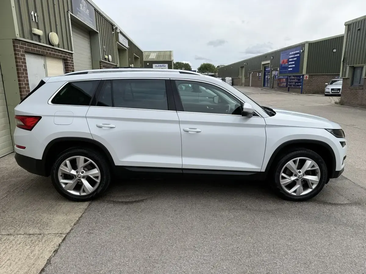 Used Skoda Kodiaq 150 HP (110 kW) 2018 White SUV