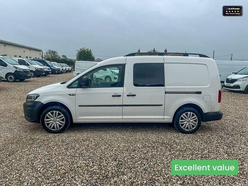 White Used 2017 VW Caddy MPV | £10,294 (A bit pricey) - Image 1/4