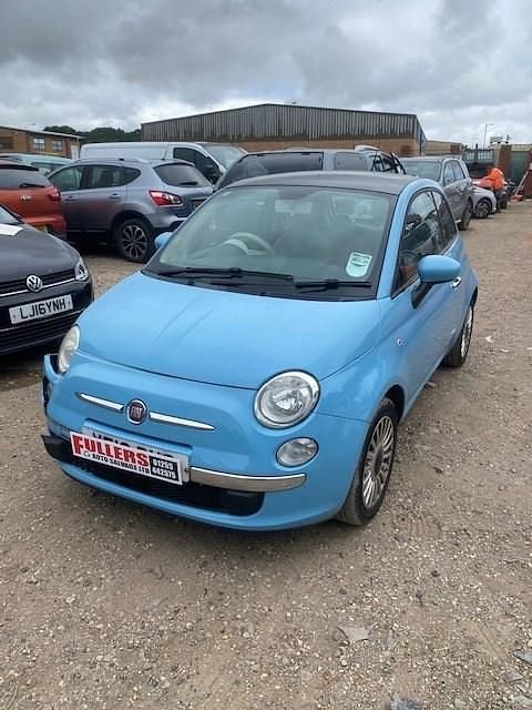 Blue Used 2012 Fiat 500 Lounge Hatchback | £1,150 - Image 1/4