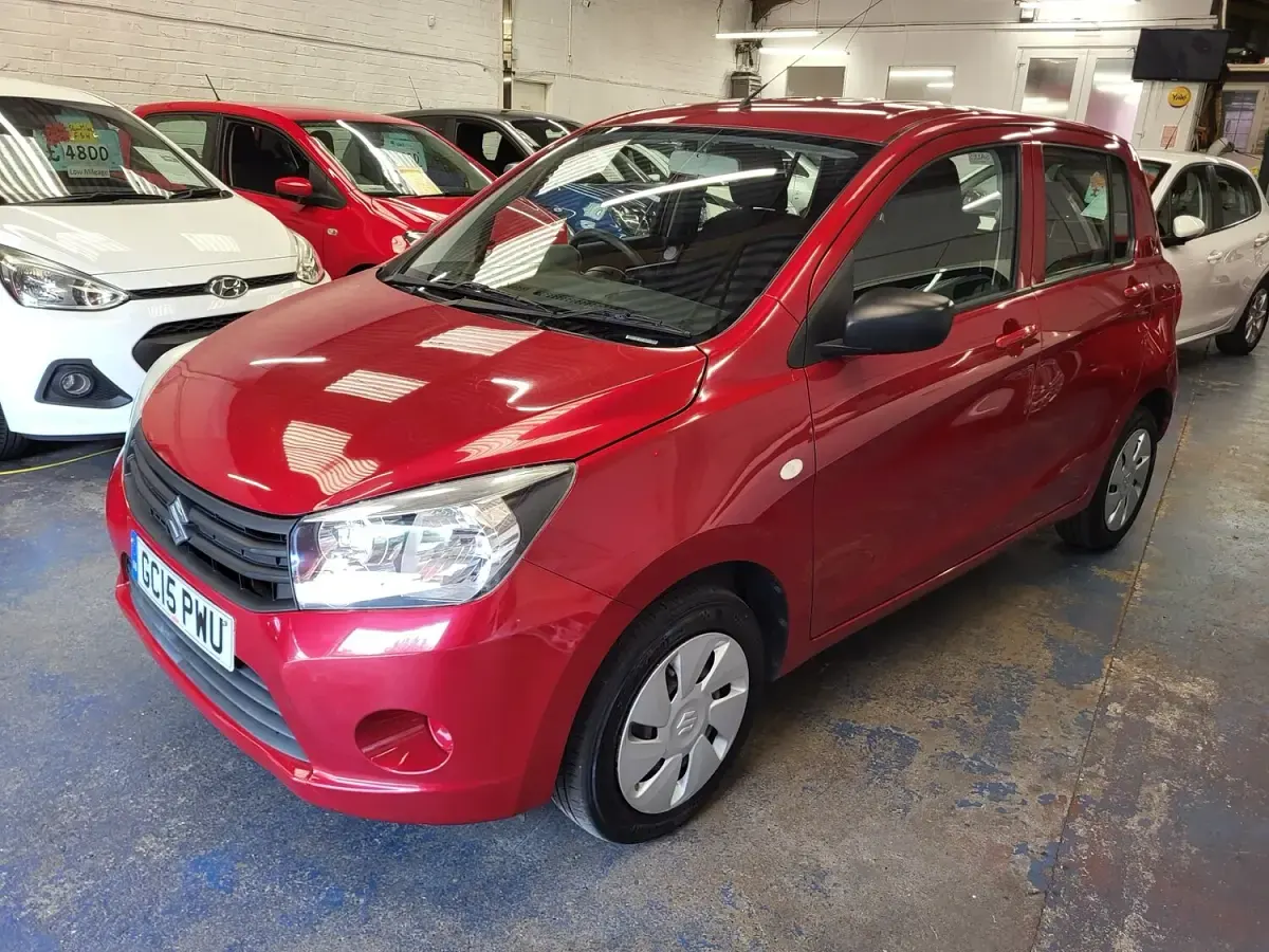 Used Suzuki Celerio 68 HP (50 kW) 2015 Red Hatchback