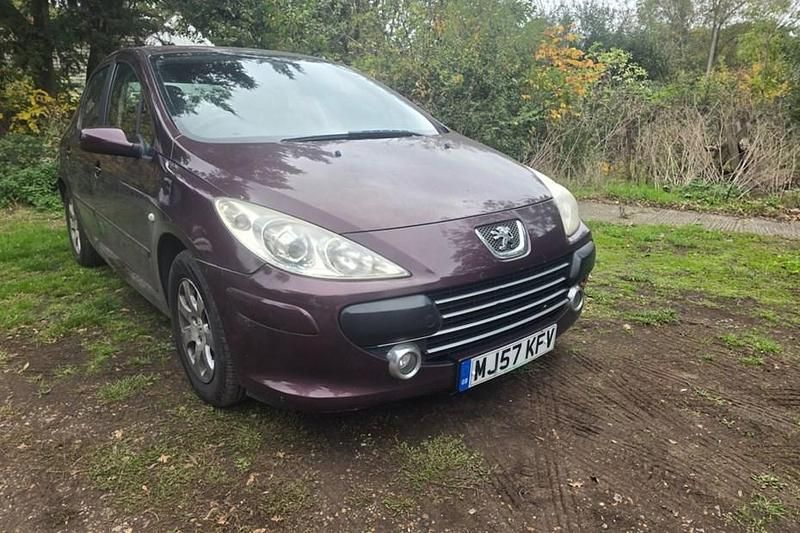 Maroon Used 2007 Peugeot 307 S Hatchback | £695 - Image 1/1