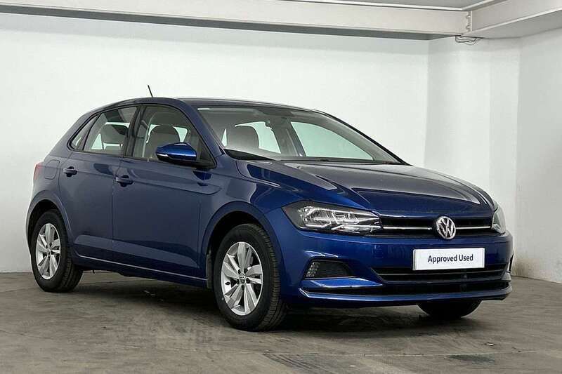 Blue Used 2019 VW Polo SE Hatchback | £14,695 (Fair price) - Image 1/4