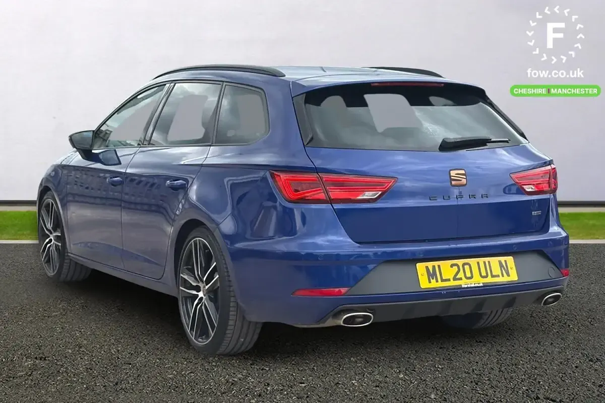 Used Seat Leon 4Drive 190 HP (139 kW) 2020 Blue Estate