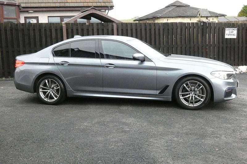 Used BMW 520 M Sport 2019 Blue Sedan