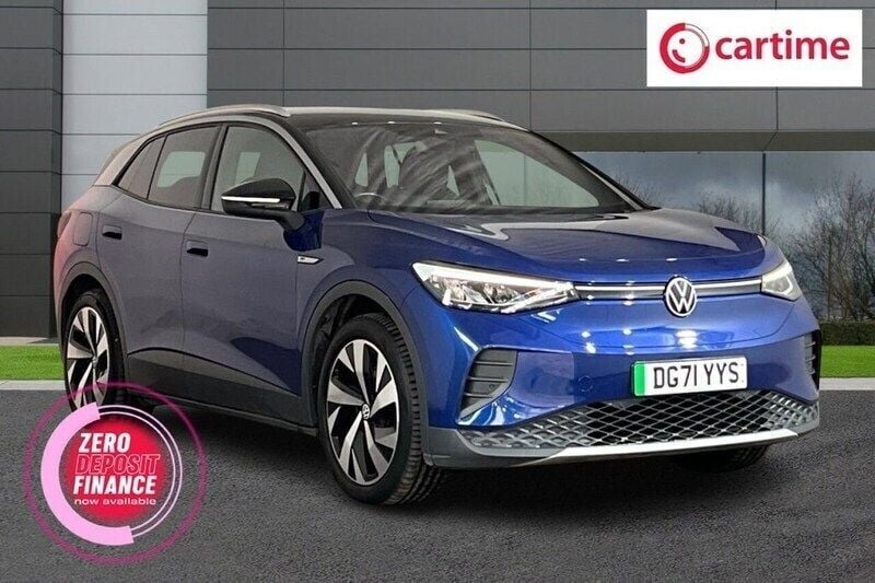 Blue Used 2021 VW ID.4 Pro Performance SUV | £16,250 (Good price) - Image 1/3