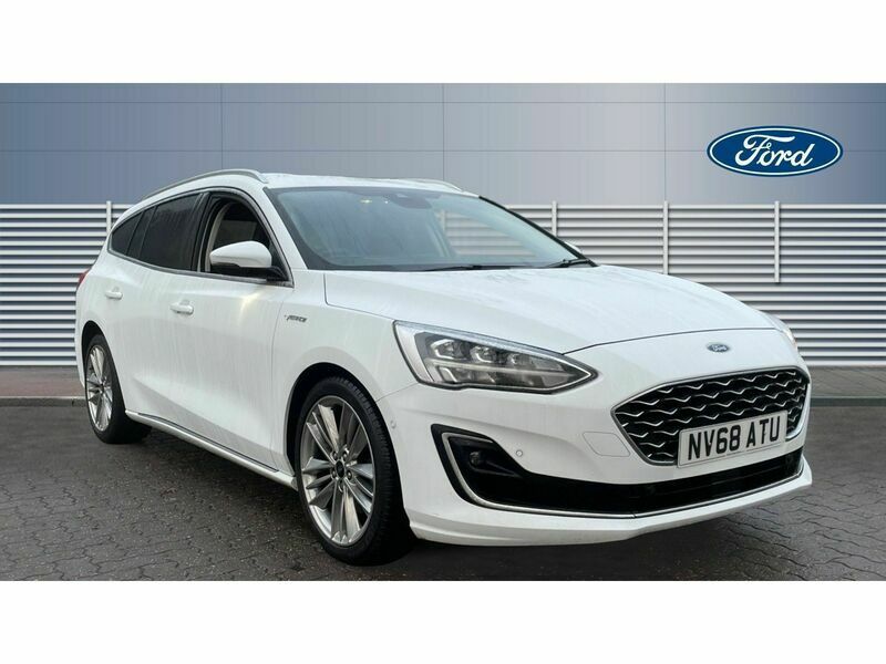 White Used 2018 Ford Focus Vignale Estate | £9,904 (Fair price) - Image 1/4