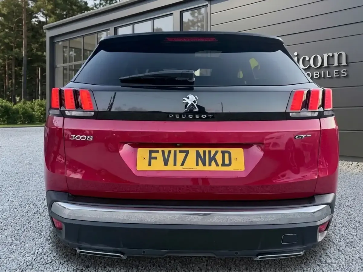 Used Peugeot 3008 GTi 150 HP (110 kW) 2017 Red SUV