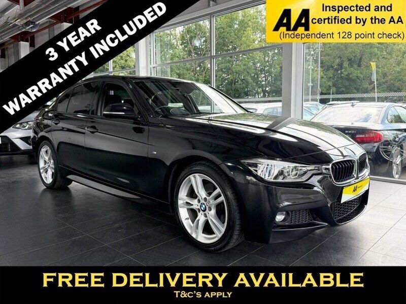 Black Used 2019 BMW 320 M Sport Sedan | £18,895 (Good price) - Image 1/2