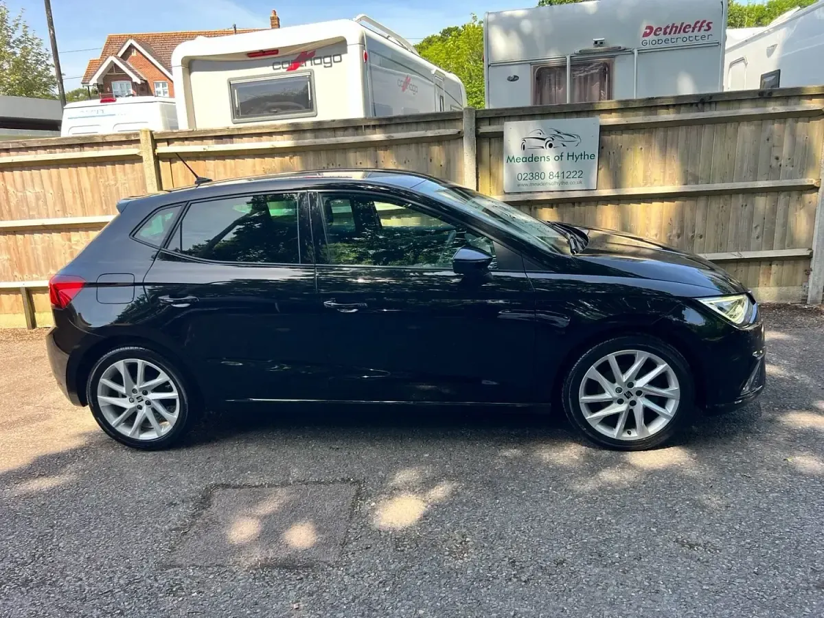 Used Seat Ibiza FR 110 HP (80 kW) 2022 Black Hatchback
