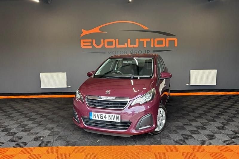 Mauve purple Used 2014 Peugeot 108 Active Hatchback | £5,295 (Fair price) - Image 1/1