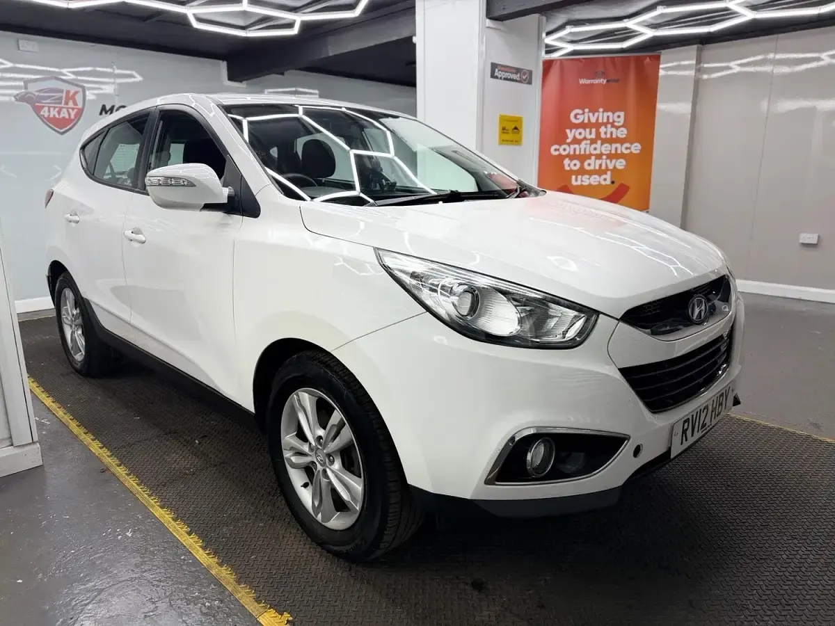 Used Hyundai ix35 Style 115 HP (84 kW) 2012 White SUV