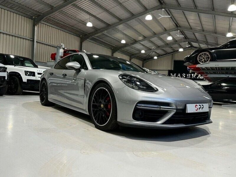 Silver Used 2019 Porsche Panamera Turbo Sedan | £47,950 - Image 1/4
