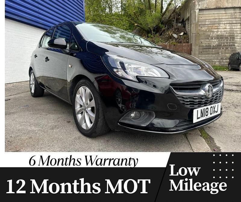 Black Used 2018 Vauxhall Corsa Hatchback | £2,895 (Super price) - Image 1/4