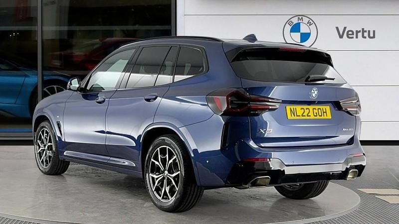 Used BMW X3 M Sport 184 HP (135 kW) 2022 Blue SUV