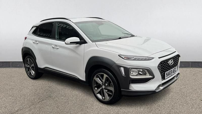Used Hyundai Kona Premium 120 HP (88 kW) 2019 White SUV