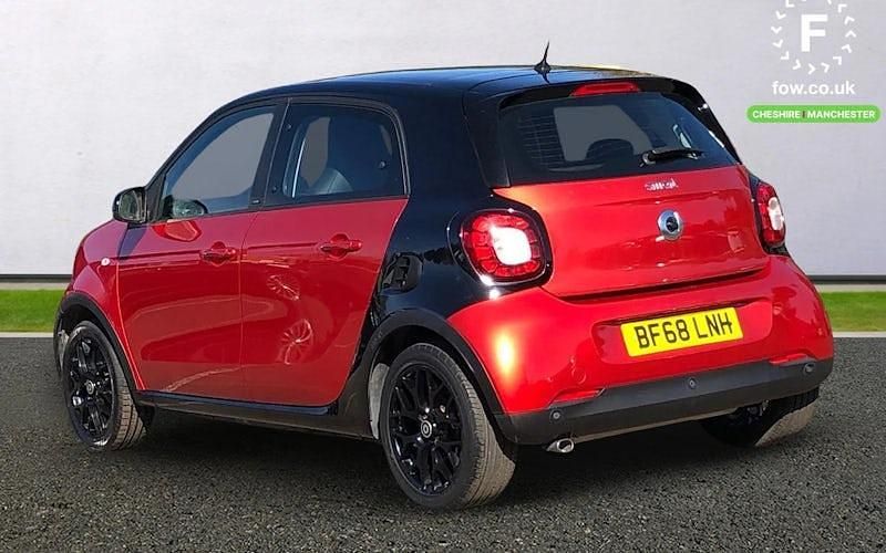 Used Smart ForFour Premium 90 HP (66 kW) 2018 Black Hatchback