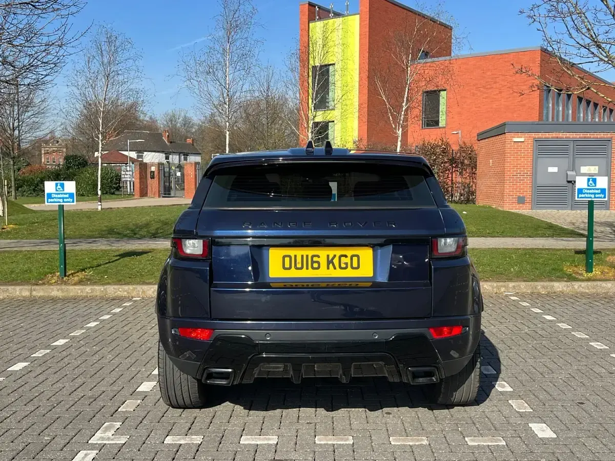 Used Land Rover Range Rover evoque HSE Dynamic 2016 Blue Estate