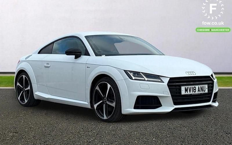 White Used 2018 Audi TT Black Edition Coupe | £15,799 (Fair price) - Image 1/4