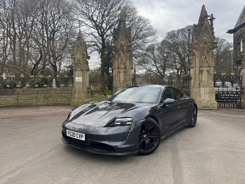 Grey Used 2020 Porsche Taycan Performance Package Sedan | £38,250 (Fair price) - Image 1/4