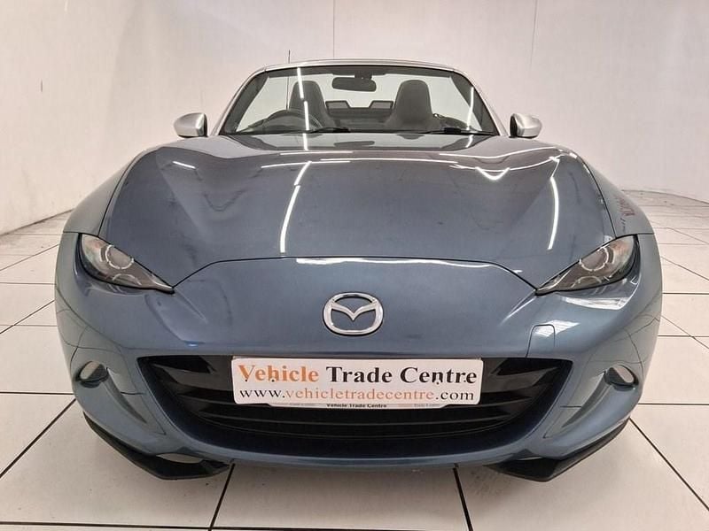 Used Mazda MX5 131 HP (96 kW) 2017 Blue Cabriolet