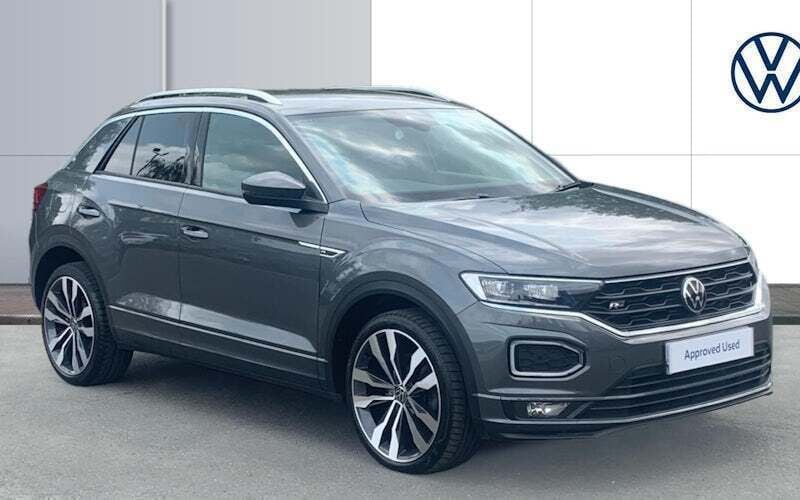 Grey Used 2021 VW T-Roc R-line SUV | £22,245 (Fair price) - Image 1/4