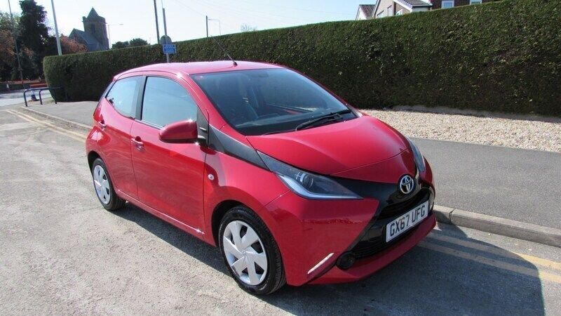 Red Used 2017 Toyota Aygo X-play Hatchback | £5,995 (Fair price) - Image 1/4