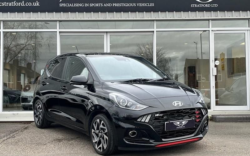 Used Hyundai i10 N Line 101 HP (74 kW) 2022 Black Hatchback