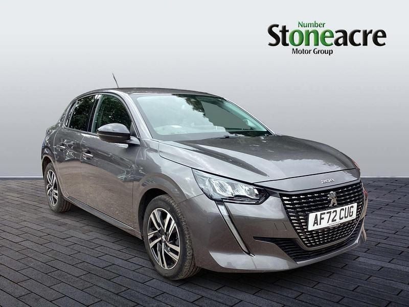 Grey Used 2022 Peugeot 208 Allure+ Hatchback | £10,990 (Good price) - Image 1/2